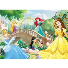 Puzzle 60 palapeliä : Iltapäivä Disney-prinsessojen parissa