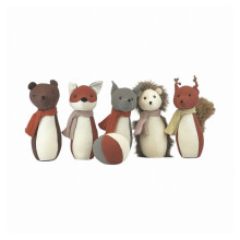 Keilapeli - Egmont Toys - Metsä - Luonnollinen puuvilla - 12 kuukautta - Yhdistelmämalli