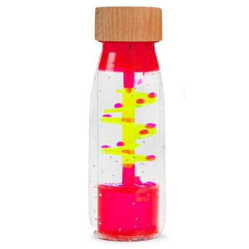 Petit Boum - Aistillinen pullo Move Spirale rose - COOL KIDS PROJECT