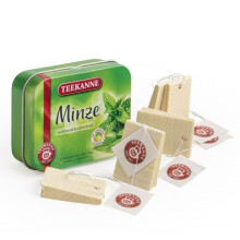 Erzi 19062 - KVM SWITCH - Wooden Pretend Play Grocery Merchandise Loose Tea in a Metal Box from Teekanne