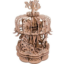 Maquette Carrousel - GIGAMIC - Grande modello - Compensato di betulla - A partire da 14 anni - Unisex