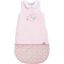 Saco ninho de anjo NATTOU Iris & Lali - 70 cm - Rosa - Para bebê menina - Em veludo