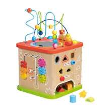 Cubos de actividad XXL - GOKI - Juegos para la primera infancia - Madera - Interior - 24 meses y más