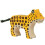 Pieni puuleopardi Holztiger 1