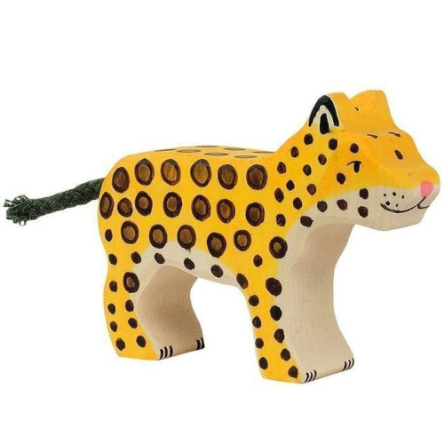 Pieni puuleopardi Holztiger