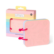 Little L - Libro da bagno in silicone rosa - COOL KIDS PROJECT