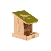 Houten silo voederbak Pochoir