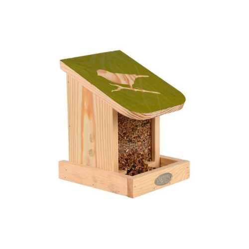 Houten silo voederbak Pochoir