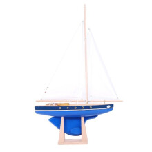 Maison Tirot - Segelboot Le Tirot bleu 40cm - TIROT