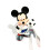 Bullyland - Figurine Mickey Engelse voetballer - BULLYWORLD 1