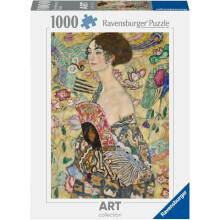 Palapeli - RAVENSBURGER - Tuuliheijastin Gustav Klimt - 1000 palasta - Kartonki - 70 x 50 cm