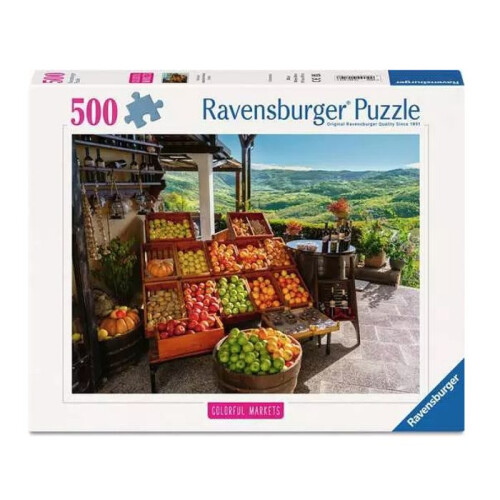 Ravensburger Puzzle 500 Teile - Markt für Obst und Gemüse - Kroatien