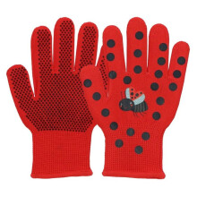 Gants de jardinage - ESSCHERT DESIGN - Coccinelle - 3-6 ans - Paumes PVC antidérapantes - Poignets élastiques