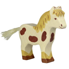Figuriini - HOLZTIGER - 80044 - Ponni - Käsin maalattu puu - Eurooppalainen valmistus