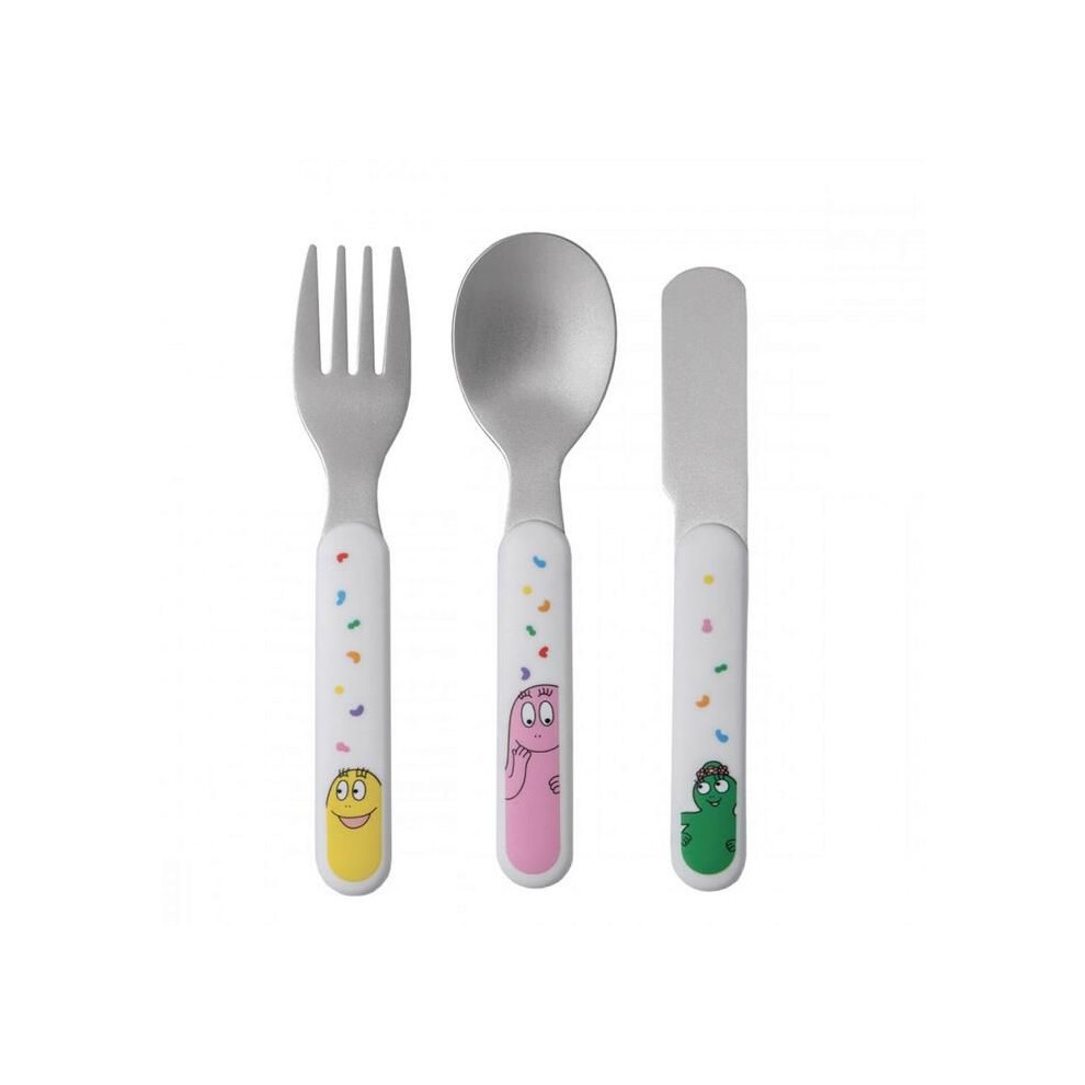 Petit Jour Paris Set Of 3 Barbapapa Cutlery