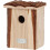 Vogelhaus mit Rinde Dach für Goldhähnchen 1