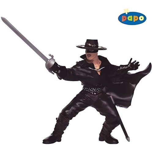 Figurine Zorro Collection - Papo - 13cm - Peinte à la main