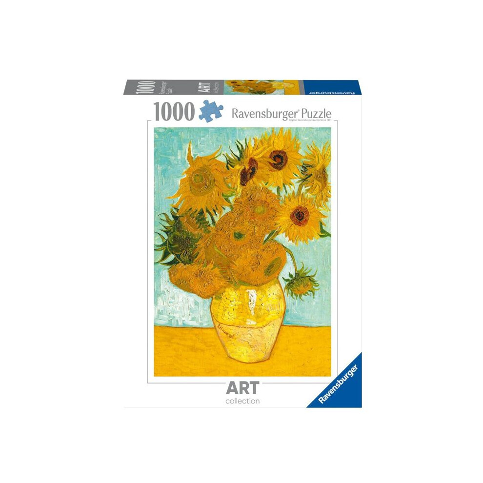 Ravensburger 1000 Piece Puzzle - Sunflowers By Vincent Van Gogh