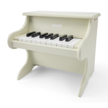 muzikaal speelgoed - NIEUWE KLASSIEKE SPEELGOED - Beige piano voor kinderen - Hout - 1 octaaf (18 toetsen) - 3-6 jaar