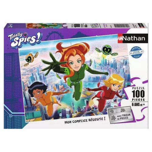 Nathan - Totally Spies on a mission puzzle 100 pcs - RAVENSBURGER