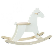 lot Hudada cavallo a dondolo avorio + arco - Vilac - Giochi e giocattoli