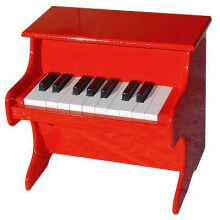VILAC - Rode piano 18 toetsen met bladmuziek