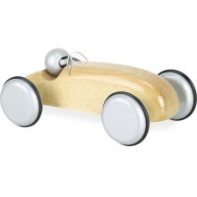 Vilac - Speedster car natural wood 30 cm