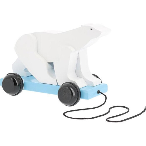 Vilac - Urso branco para puxar Pompon