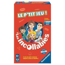 Mini Quiz Game Incollables Kids Games - RAVENSBURGER - Red - Cardboard / Paper - 2 players - From 6 years old