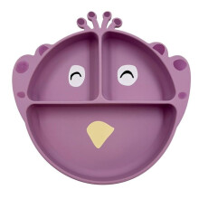 Trixie - Silicone Compartment Plate Mrs Peacock