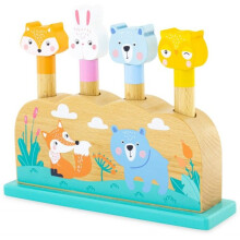 Pop-up dieren - Spellen voor de eerste leeftijd - Manipuleerbare spellen - Stapelspellen