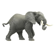 Figuriini Elefantti PAPO - Malli 50010 - 13 cm x 10 cm - Leikkiä 3-vuotiaille ja sitä vanhemmille lapsille