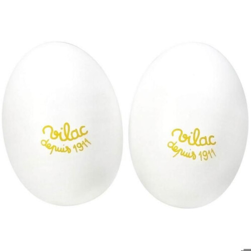 Weiße Maracas-Eier