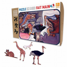 Puzzle Michèle Wilson - Eläimet villiintyneinä - WILSON PELOT
