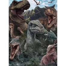 Palapeli 150 palaa: Jurassic World 3: Jurassic Worldin dinosaurukset