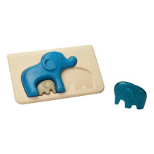 Palapeli Elefantti - PLAN TOYS - 4-vuotiaalle lapselle - 2 vuoden takuu
