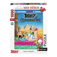 1000p palapeli Asterix ja Kleopatra - NATHAN JEUX - Sininen - Kartonki - Alkaen 14 vuotta