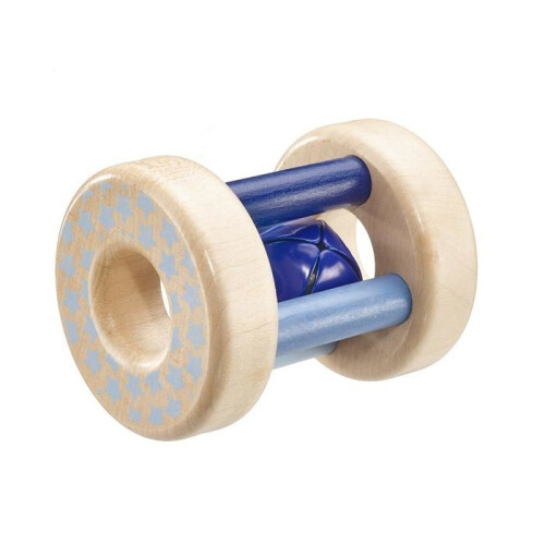 Selecta Speelgoed hocke jongens 7 cm natuurlijk/blauw
