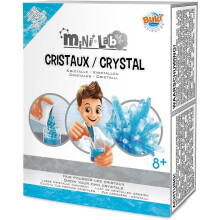 Coffret di scienza - NO NAME - MINI LAB CRISTALLI BLU - Per bambini - A partire da 6 anni - Facile da coltivare