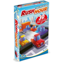 Juego de lógica - RAVENSBURGER - Mini juego Rush Hour - versión compacta - 30 desafíos - formato bolsillo