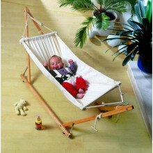 Amaca per bambini koala AMAZONAS - Dondolio dolce e sicurezza - 0 mesi a 3 anni - Beige