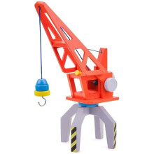Guindaste para Container - New Classic Toys - ref 0931 - Laranja - Unissex - 3 anos