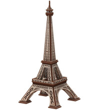 Maquette en bois - Tour Eiffel - Assemblage sans colle - 78 pièces - Outil universel inclus