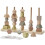 Junior stacking game in wood - byAstrup - 30 cm - Light brown - 25 geometric blocks 1