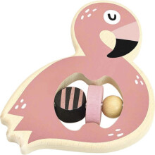 Rattling Flamingo - Michelle Carlslund - 12 x 10 x 4 cm - Rosa