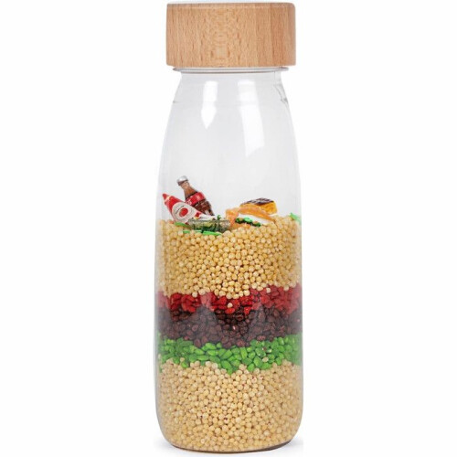 Petit Boum | Sensorische fles MacBoum - Multicolor - 14 x 4 cm