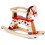 Janod Cheval à Bascule en Bois Caramel - JANOD - Système Anti-Bascule - Dès 1 An 1