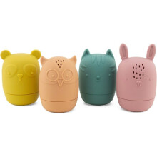 Giochi da bagno - Ulisse - Animali spruzzatori - Silicone - 4 pezzi - Unisex