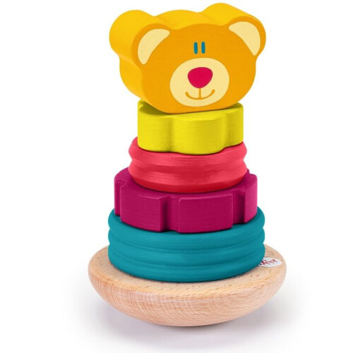 Stackable Toy - Sevi - Magnetic Stackable Bear - 6 pieces - From 24 months - Unisex