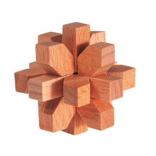 Fridolin - Mini rompecabezas de madera Cristales